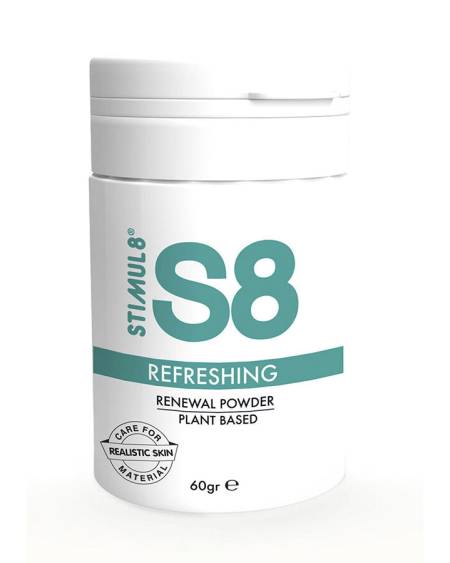 Pó renovador natural refrescante STIMUL8 S8, 60 g