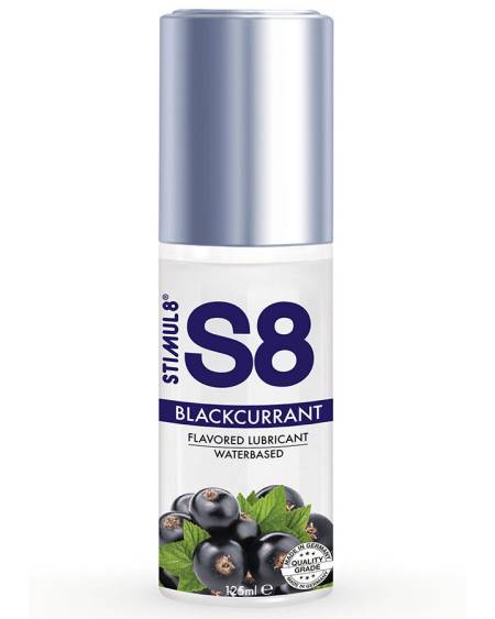 Lubrificante de mirtilo STIMUL8 S8, à base de água, 125 ml
