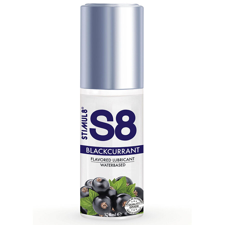 Lubrificante de mirtilo STIMUL8 S8, à base de água, 125 ml