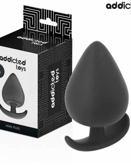 Plug anal de silicone ADDICTED TOYS com base ampla