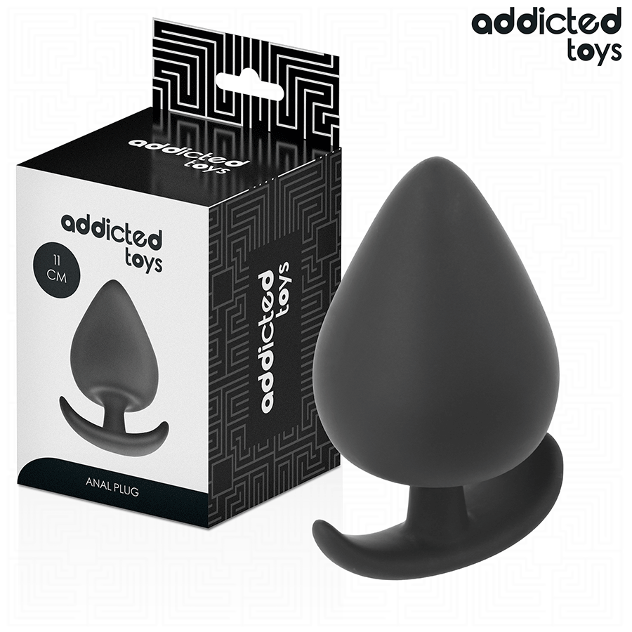 Plug anal de silicone ADDICTED TOYS com base ampla