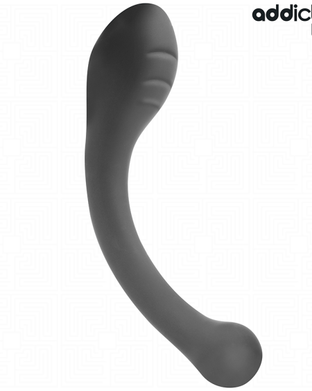 Estimulador anal duplo ADDICTED TOYS de silicone, com 18 cm e espessuras variáveis