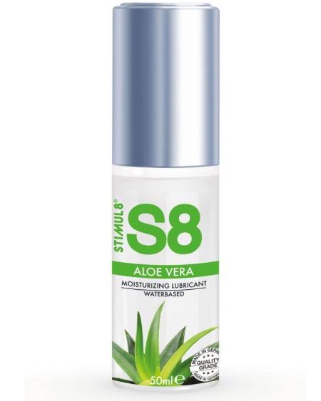 Lubrificante STIMUL8 S8 com aloe vera, à base de água