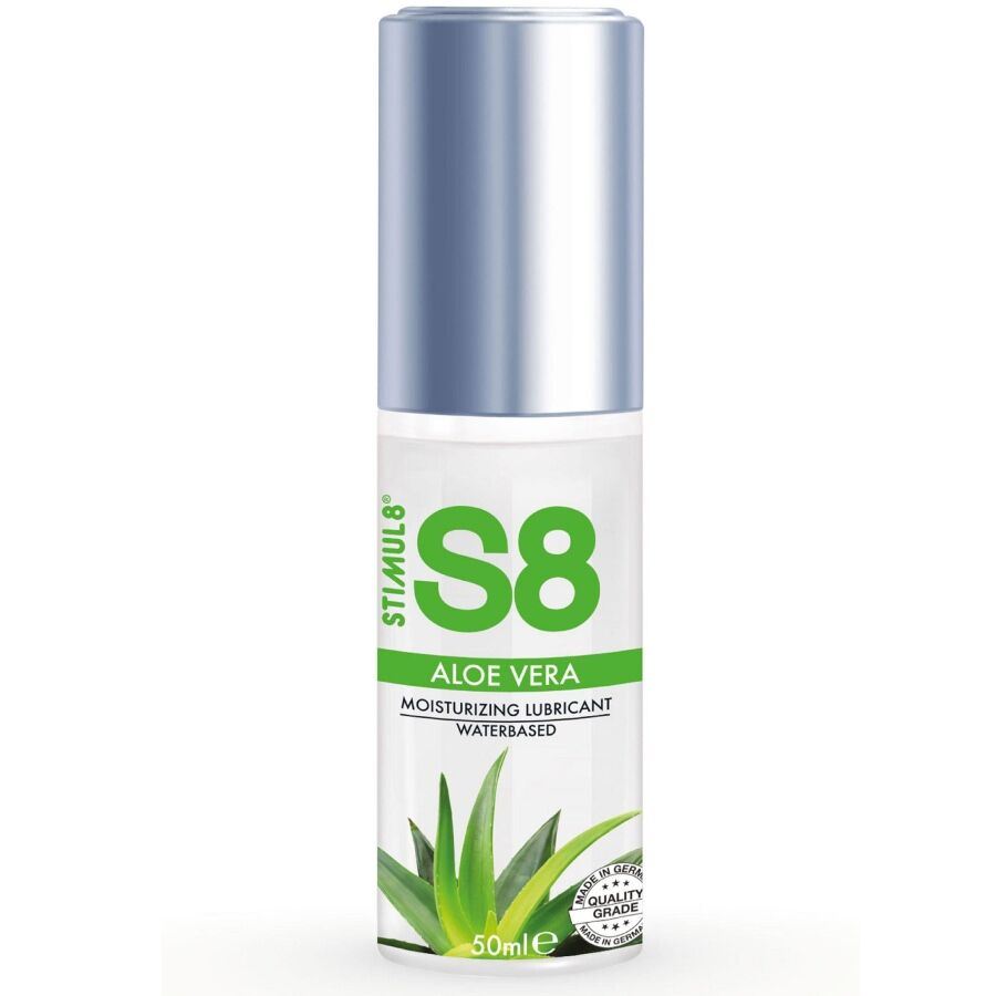 Lubrificante STIMUL8 S8 com aloe vera, à base de água