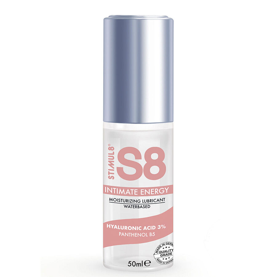 Lubrificante íntimo STIMUL8 S8 Intimate Energy com ácido hialurónico