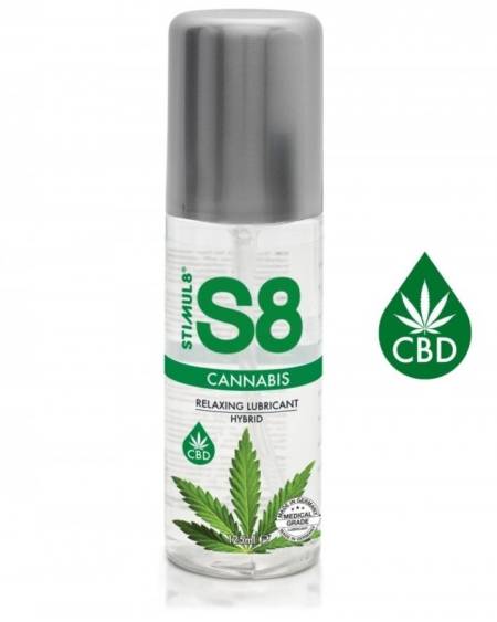STIMUL8 - S8 LUBRICANTE HÍBRIDO CANNABIS 125 ML