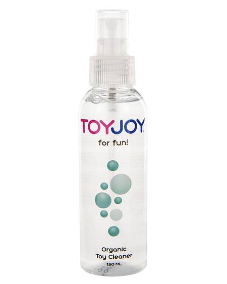 Spray de limpeza orgânico TOYJOY para brinquedos íntimos, embalagem de 150 ml