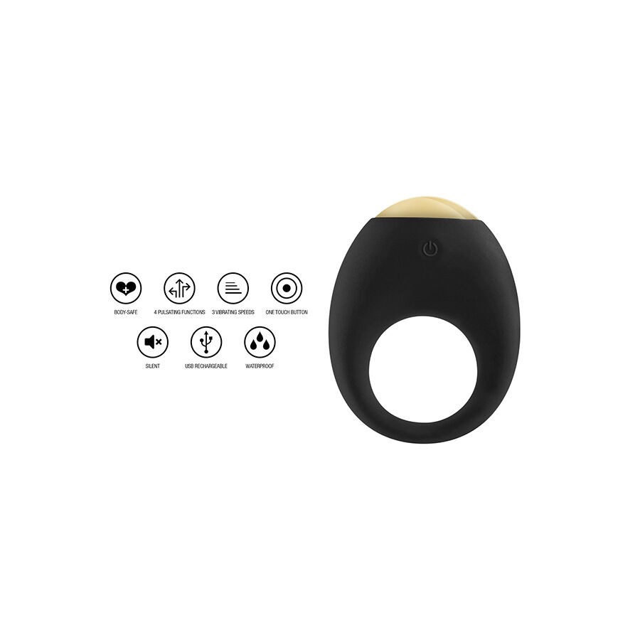 TOYJOY - LUZ ECLIPSE ANILLO VIBRADOR PARA PENE