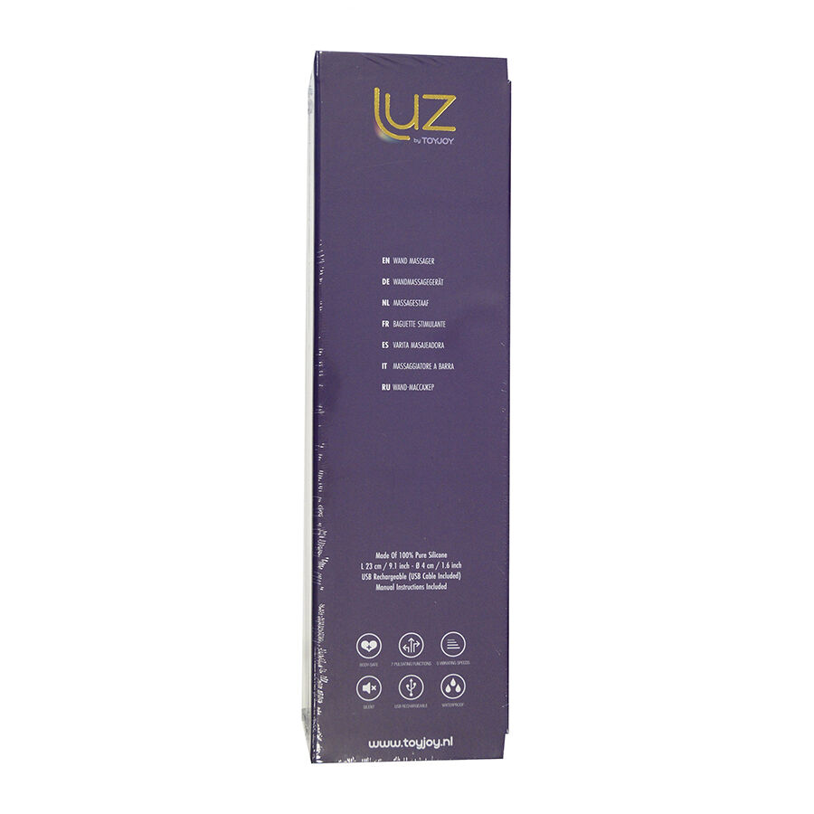 TOYJOY - LUZ ZENITH MASAJEADOR WAND NEGRO