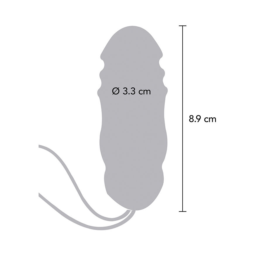 TOYJOY - HAPPINESS SUNN SIDE UP AND DOWN VIBRADOR CONTROL REMOTO FUCSIA