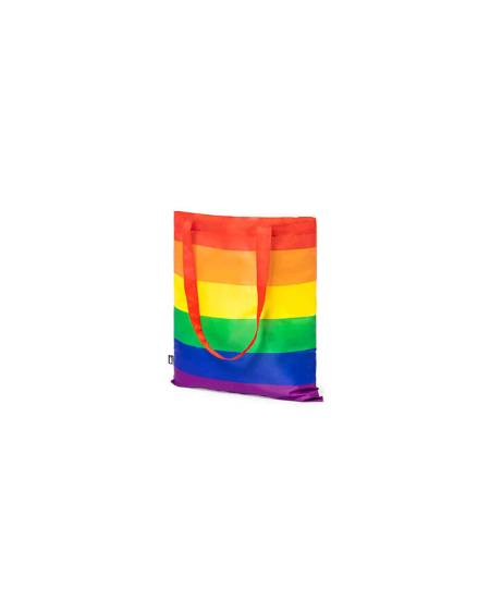 Saco de tecido PRIDE com bandeira arco-íris