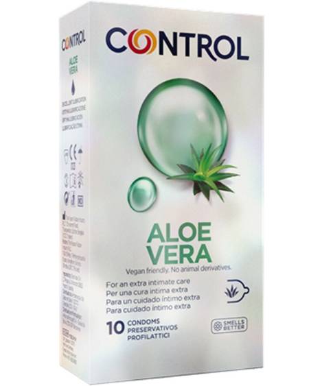 CONTROL - PRESERVATIVOS CON ALOE VERA 10 UNIDADES