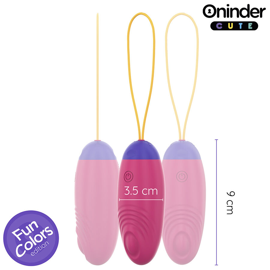 ONINDER CUTE - LOVE PLEASURE HUEVO VIBRO-WAVE TAPPING SILICONA - APP MUNDIAL GRATUITA
