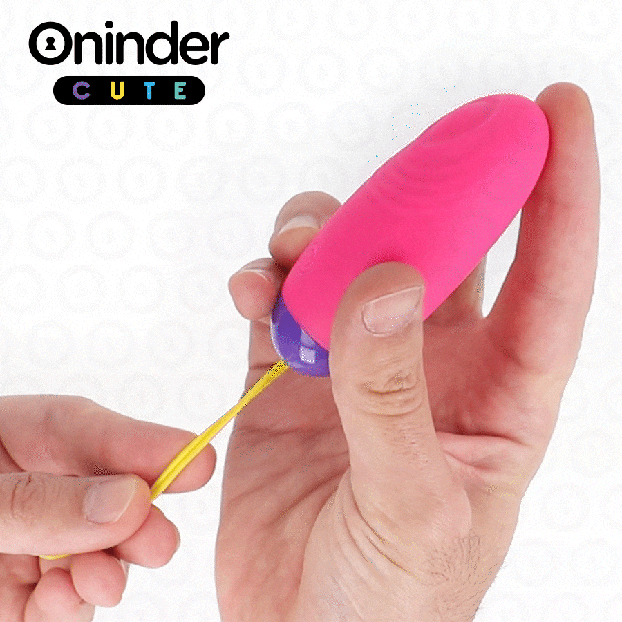 Ovo vibrador ONINDER CUTE com controlo por app
