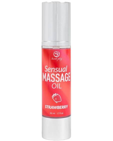 Óleo de massagem SECRETPLAY COSMETIC, embalagem de 50 ml