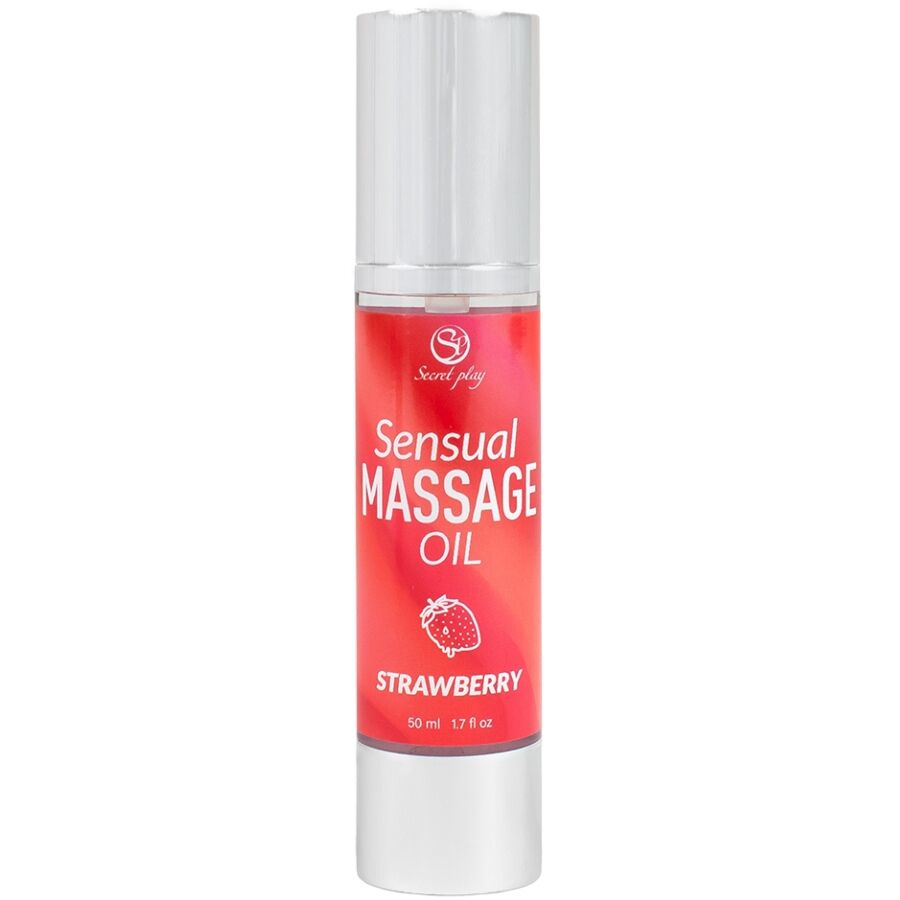 Óleo de massagem SECRETPLAY COSMETIC, embalagem de 50 ml