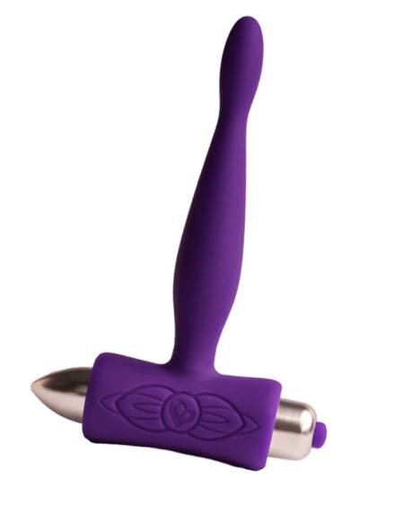 ROCKS- OFF - PETITE SENSATIONS TEAZER PLUG ANAL VIBRADOR MORADO