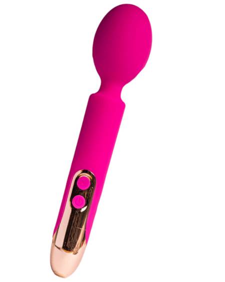 Vibrador massajador flexível Oriel da ROCKS-OFF, em fúcsia