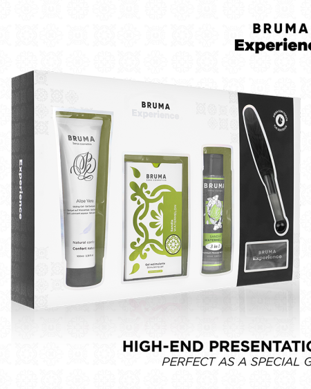 Kit de massagem BRUMA XPERIENCE de tentação doce com potenciador do orgasmo