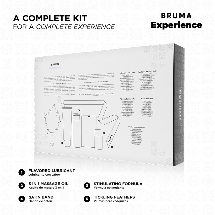 BRUMA XPERIENCE - PACK TENTACIÓN DULCE PIÑA COLADA CON POTENCIADOR DE ORGASMOS