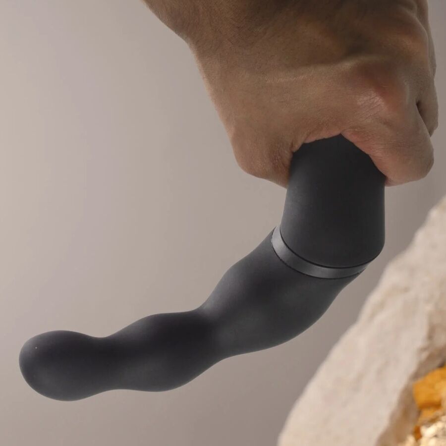 ROCKS-OFF - ADAPT VIBRADOR PROSTÁTICO Y ANAL NEGRO