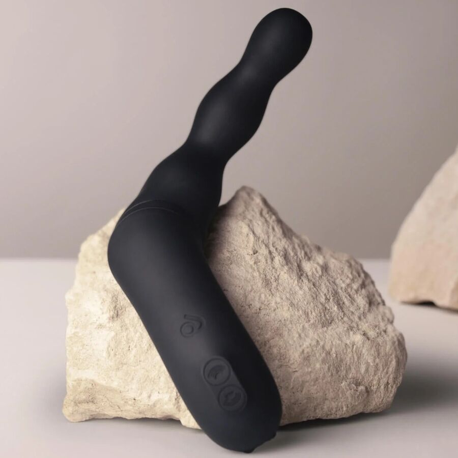ROCKS-OFF - ADAPT VIBRADOR PROSTÁTICO Y ANAL NEGRO