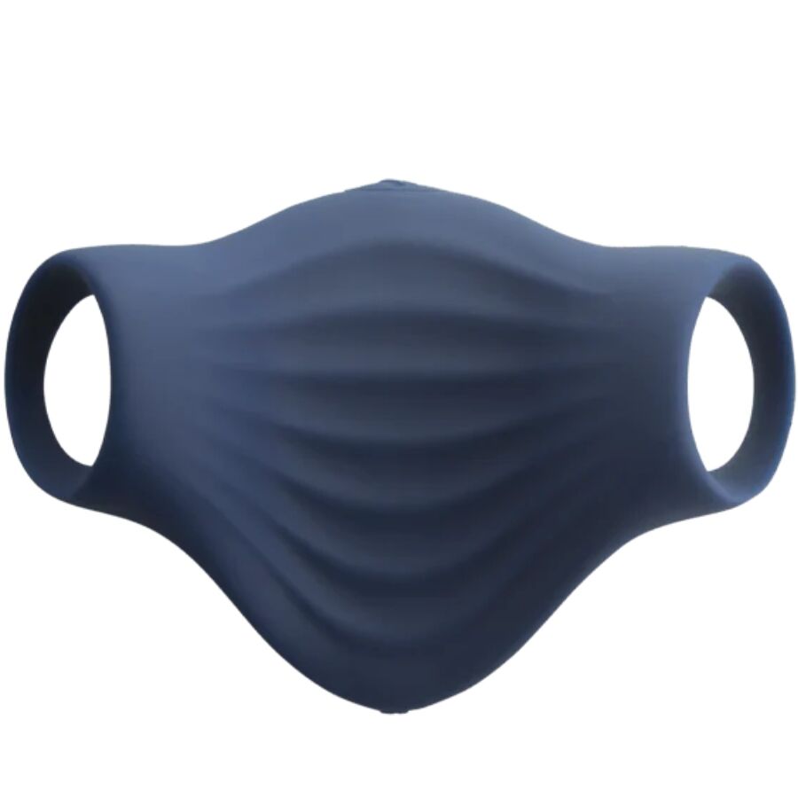 ROCKS- OFF - PALM MASTURBADOR VIBRADOR FLEXIBLE AZUL