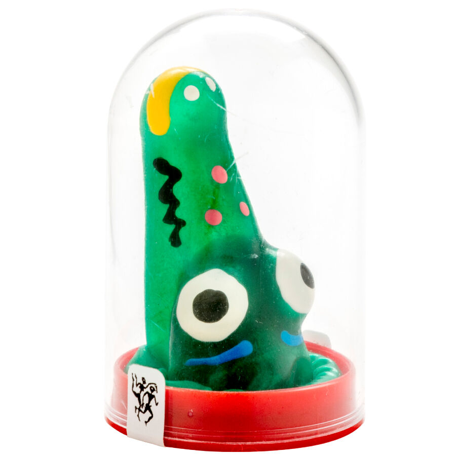 Preservativo decorativo CONDOMERIE com motivo de crocodilo pintado à mão, modelo 1