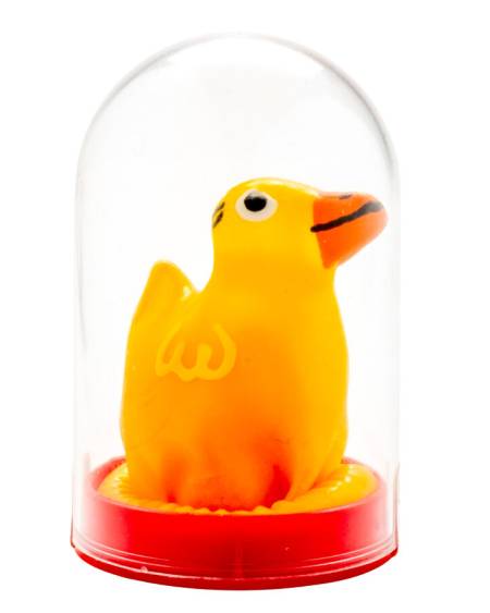 Preservativo decorativo Pato da CONDOMERIE, pintado à mão.