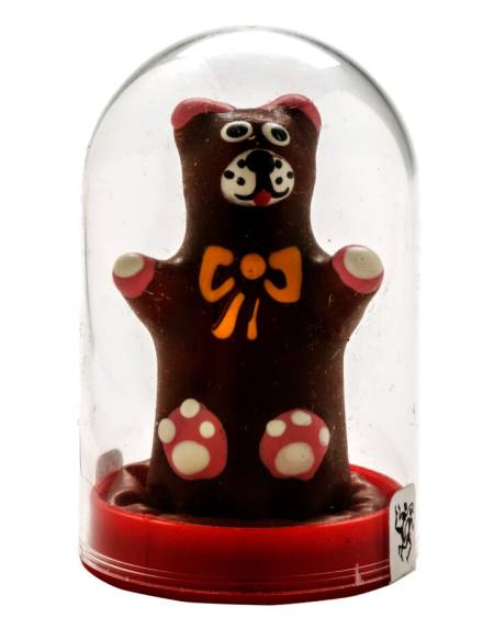 Preservativo decorativo CONDOMERIE pintado à mão com motivo de urso de peluche