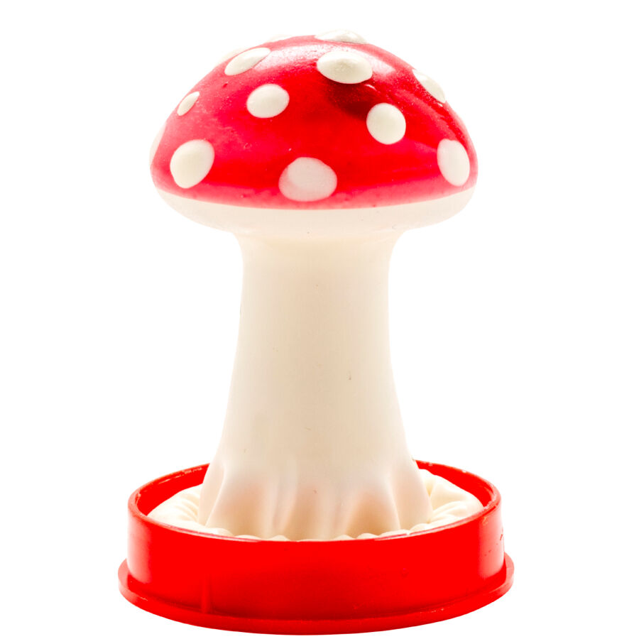 CONDOMERIE - PRESERVATIVO DECORATIVO PINTADO A MANO SETA VENENOSA MODELO 1