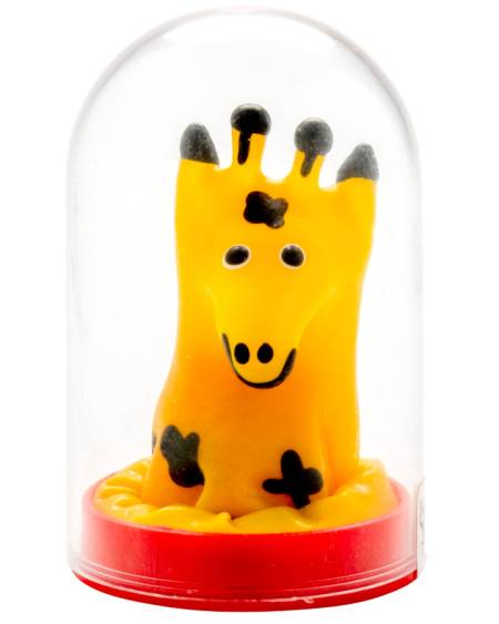 Preservativo decorativo CONDOMERIE com motivo de girafa, pintado à mão