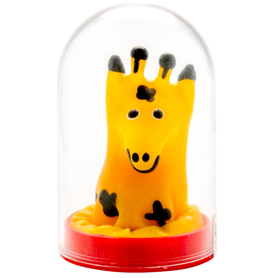 Preservativo decorativo CONDOMERIE com motivo de girafa, pintado à mão