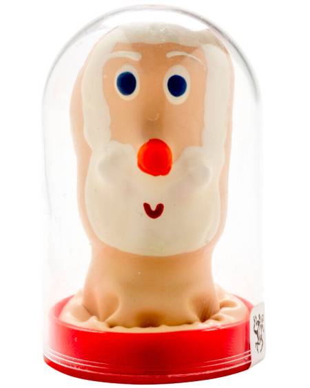 Preservativo decorativo Santa da CONDOMERIE, pintado à mão