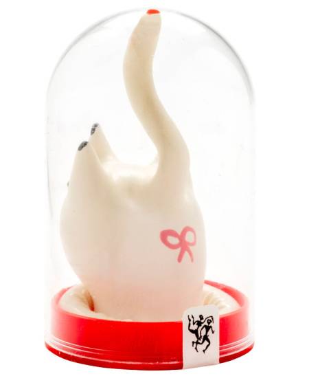 Preservativo decorativo CONDOMERIE com motivo de cisne pintado à mão