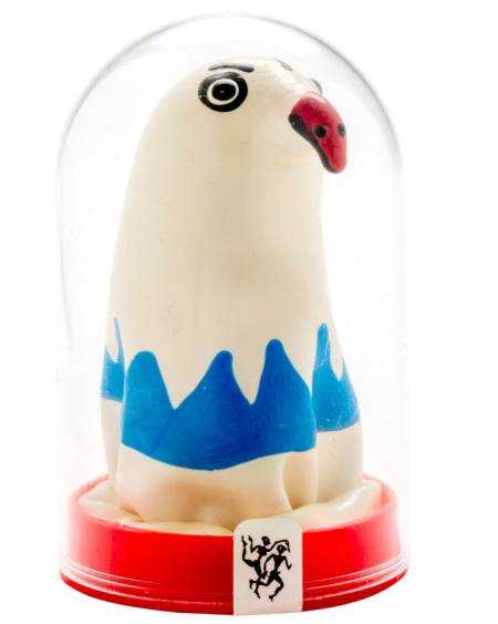 Preservativo decorativo CONDOMERIE com motivo de águia, pintado à mão