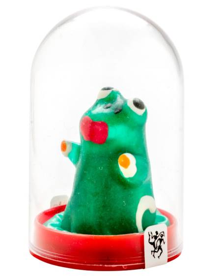 Preservativo decorativo CONDOMERIE Rana Model 1, pintado à mão