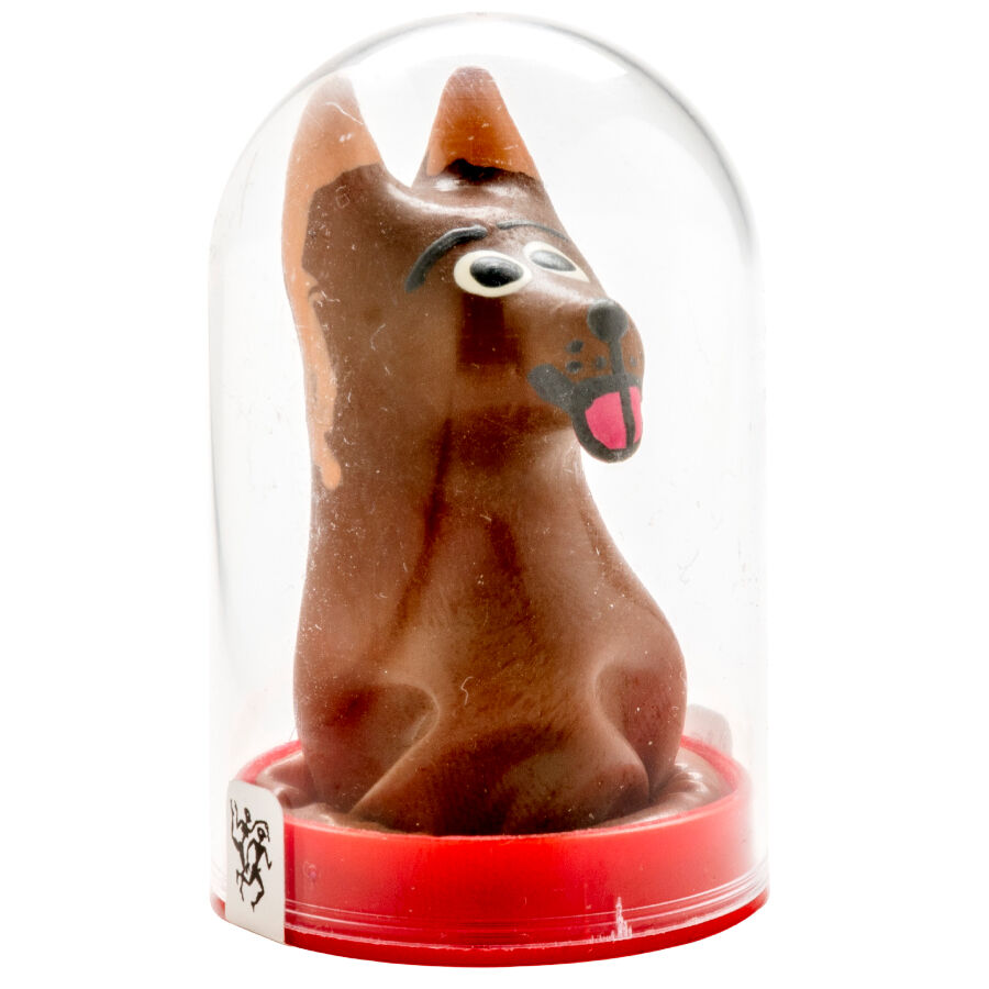 Preservativo decorativo CONDOMERIE com motivo de cão, pintado à mão