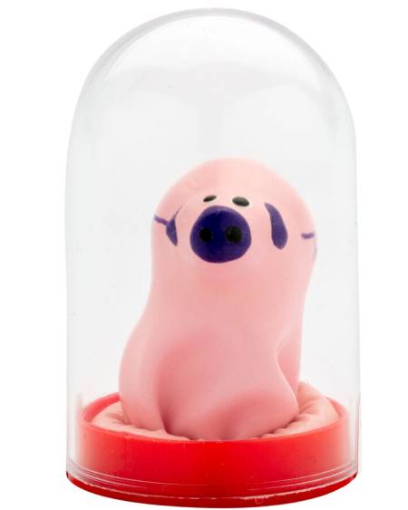Preservativo decorativo CONDOMERIE com motivo de porquinho pequeno pintado à mão