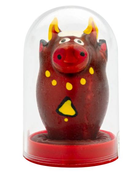 Preservativo decorativo CONDOMERIE Toro modelo 1, pintado à mão