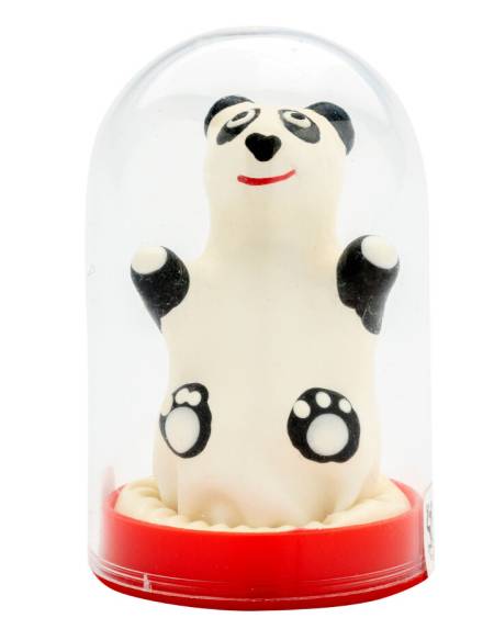 Preservativo decorativo CONDOMERIE modelo 1 com ilustração de panda pintada à mão