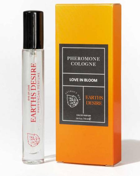 Perfume masculino com feromonas EYE OF LOVE Bloom Sativa Earth's Desire