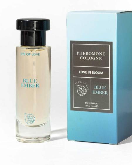 Perfume masculino Blue Ember com feromonas da EYE OF LOVE