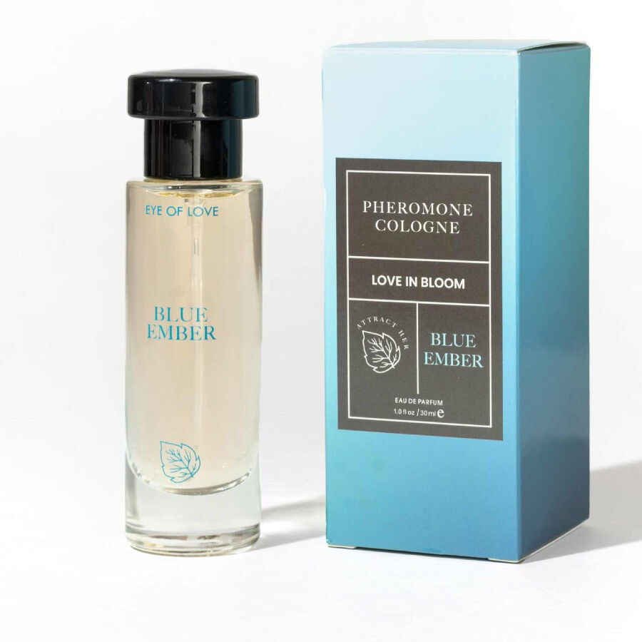 Perfume masculino Blue Ember com feromonas da EYE OF LOVE