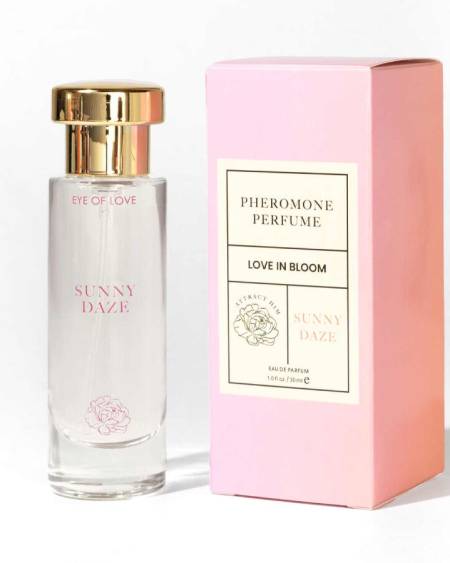Perfume feminino de feromonas EYE OF LOVE Bloom Sativa Sunny Daze