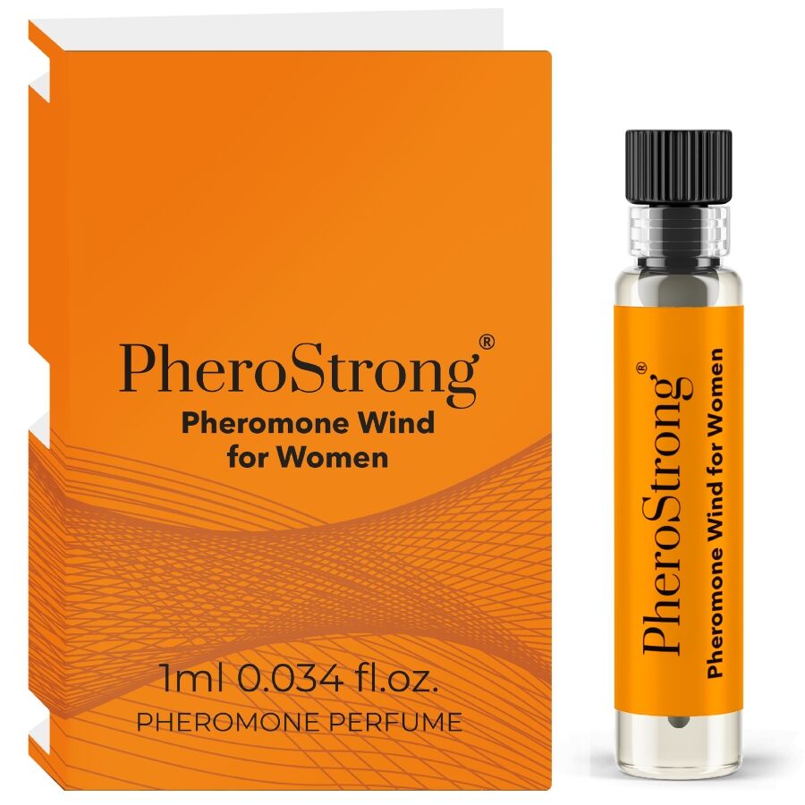 PHEROSTRONG - PERFUME CON FEROMONAS WIND PARA MUJER 1 ML