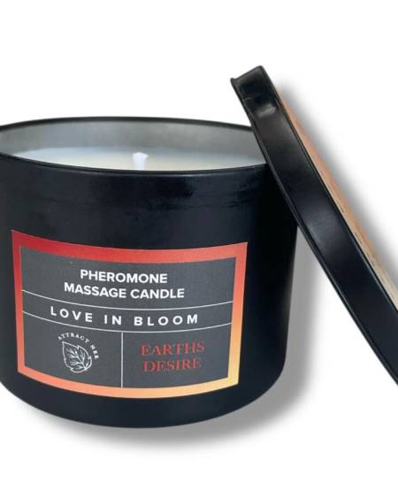 Vela de massagem EYE OF LOVE Bloom Sativa Earth’s Desire, 150 ml