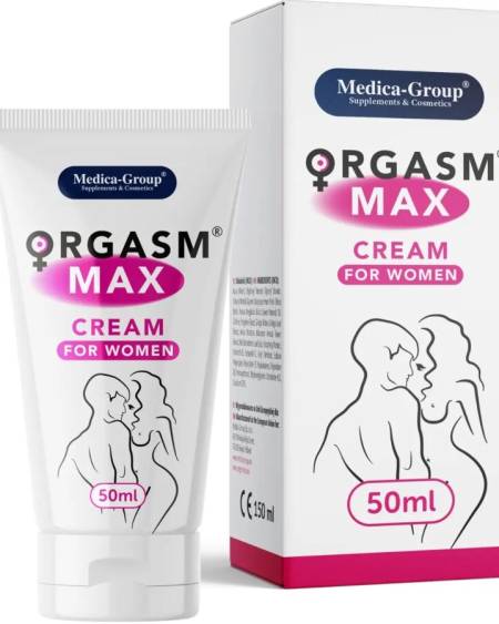 Creme íntimo feminino Orgasm Max da MEDICA GROUP, 50 ml