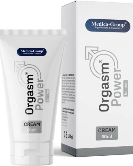 Creme íntimo masculino Orgasm Power da MEDICA GROUP, 50 ml