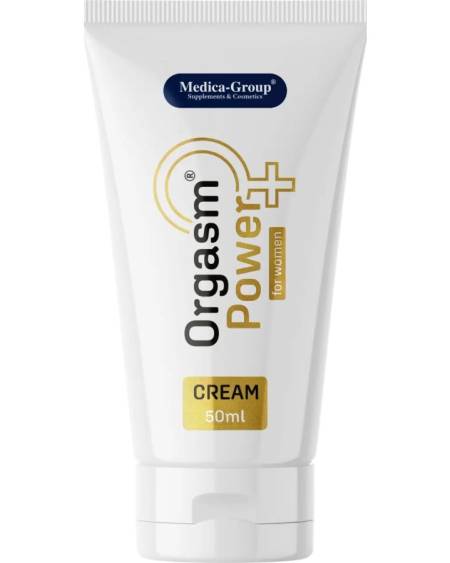 Creme íntimo Orgasm Power da MEDICA GROUP, embalagem de 50 ml